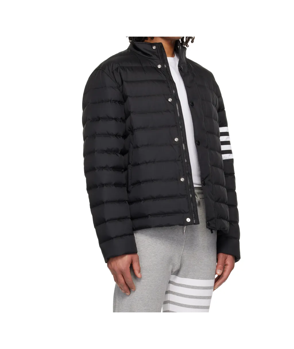Four-Bar Stripe-Detail Jacket