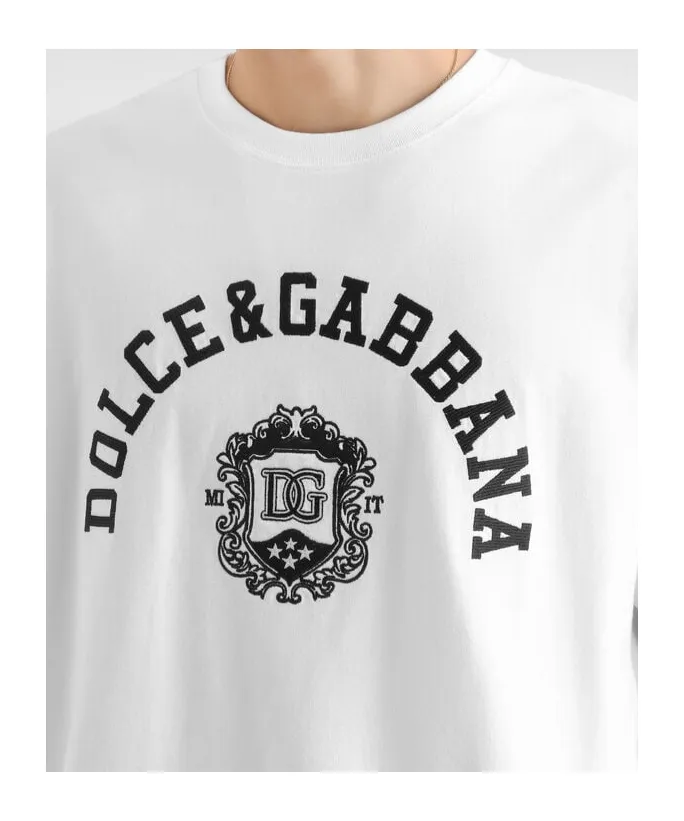 Dolce & Gabbana Logo Printed T-Shirt
