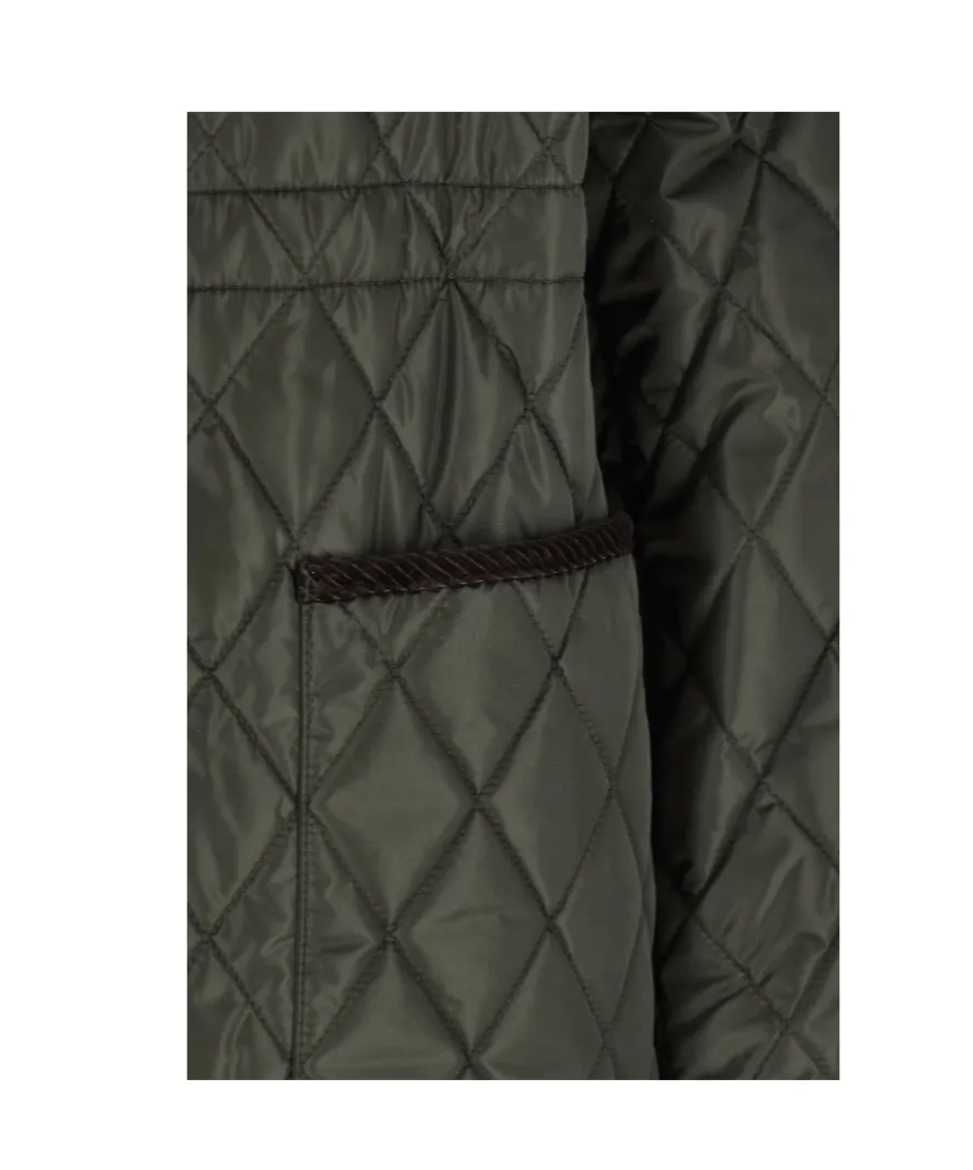Burberry Long Sleeved Quilted Coat