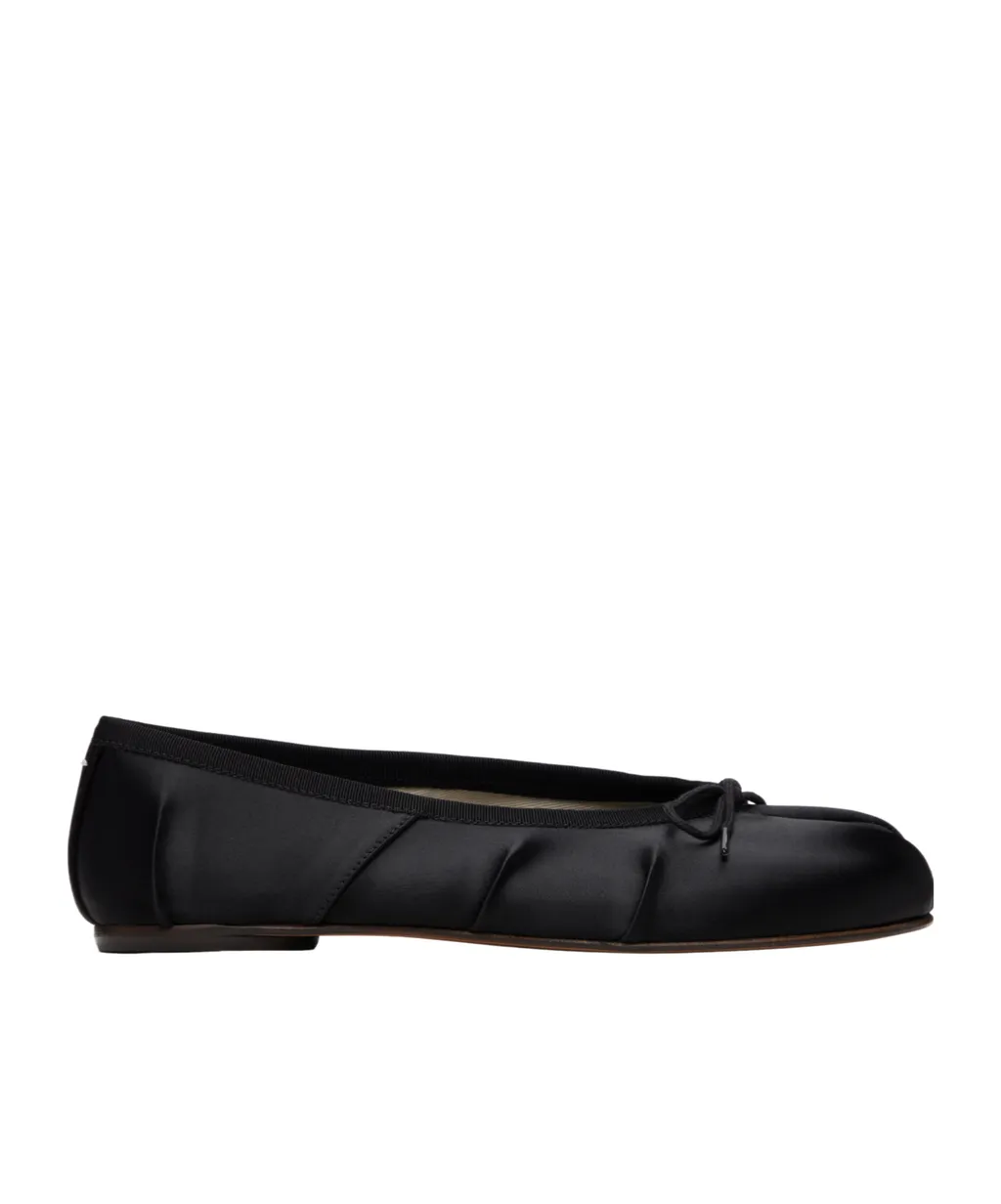 Maison Margiela Tabi Satin Ballerina Shoes