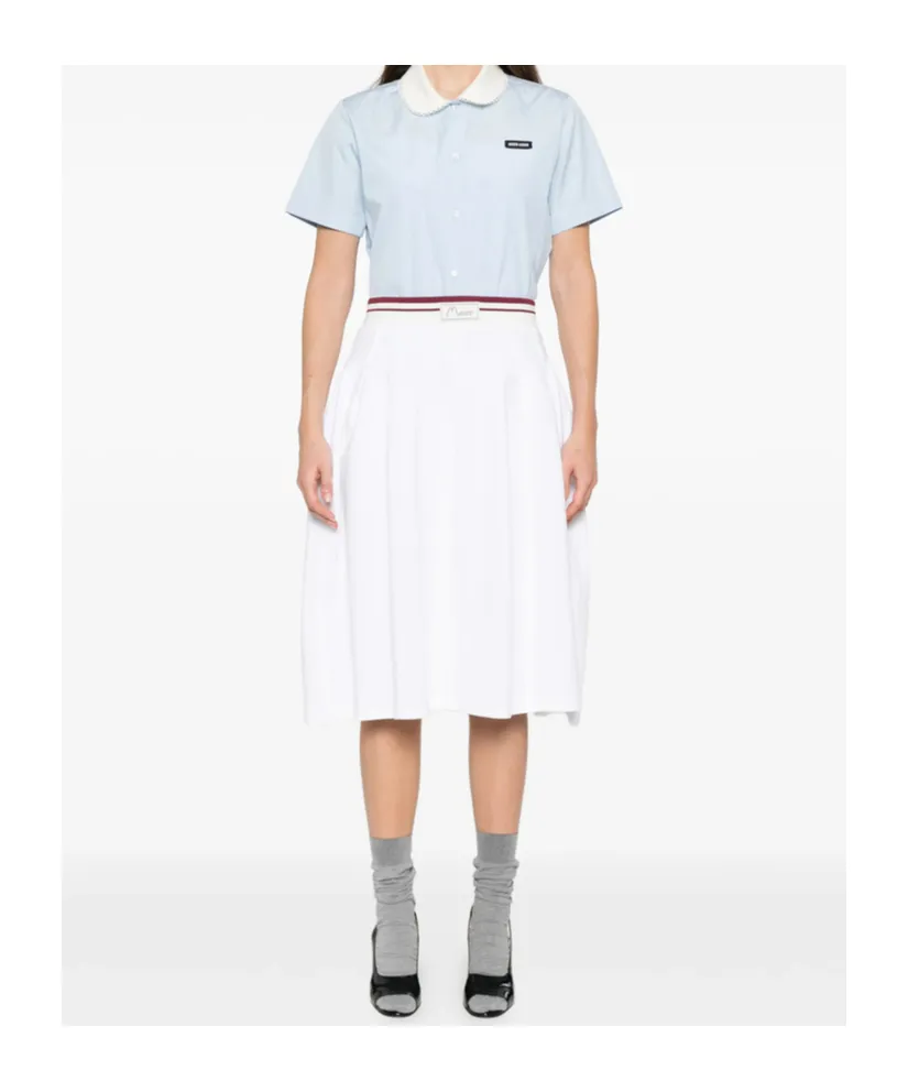 Logo Waistband Skirt