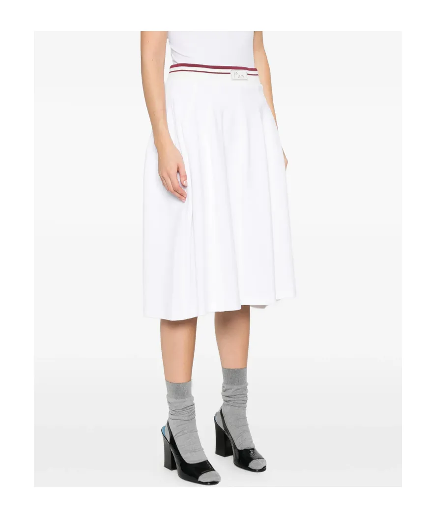 Logo Waistband Skirt
