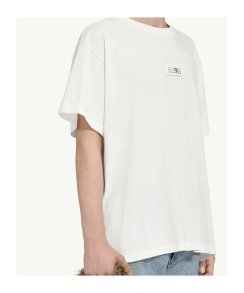 Mm6 Maison Margiela Short Sleeved Crewneck T-Shirt