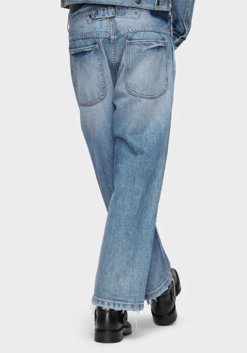 Maison Margiela Straight-Leg Cropped Jeans