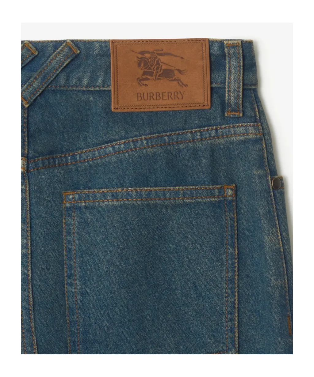 Burberry Mid-Rise Straight Jeans