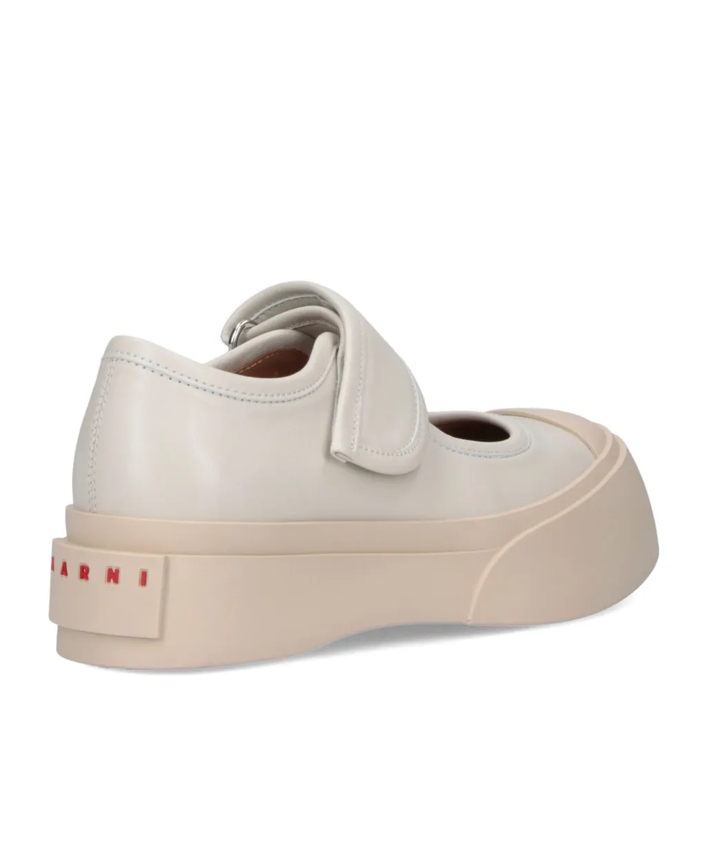 Marni Mary Jane Round-Toe Sneakers
