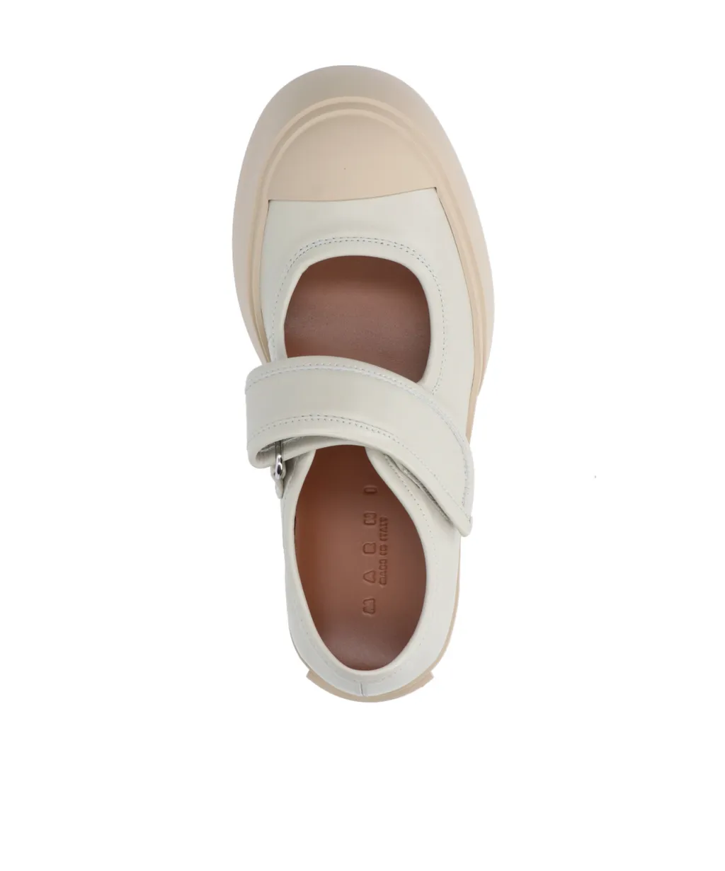 Marni Mary Jane Round-Toe Sneakers