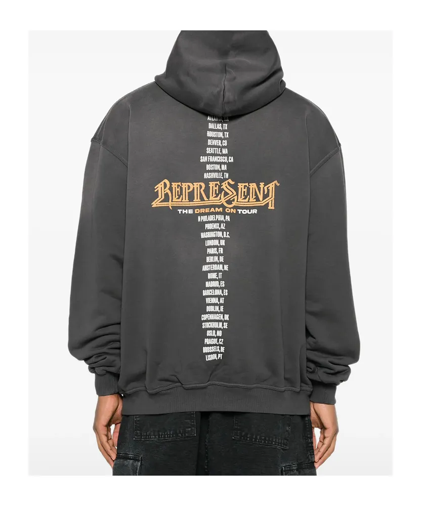 Represent Graphic Print Hoodie