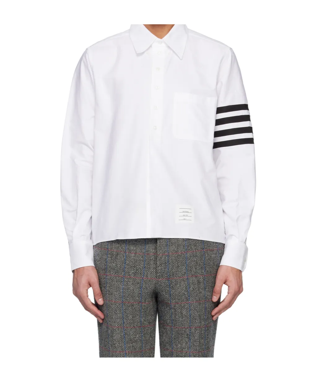 Thom Browne Logo Patch Shirt