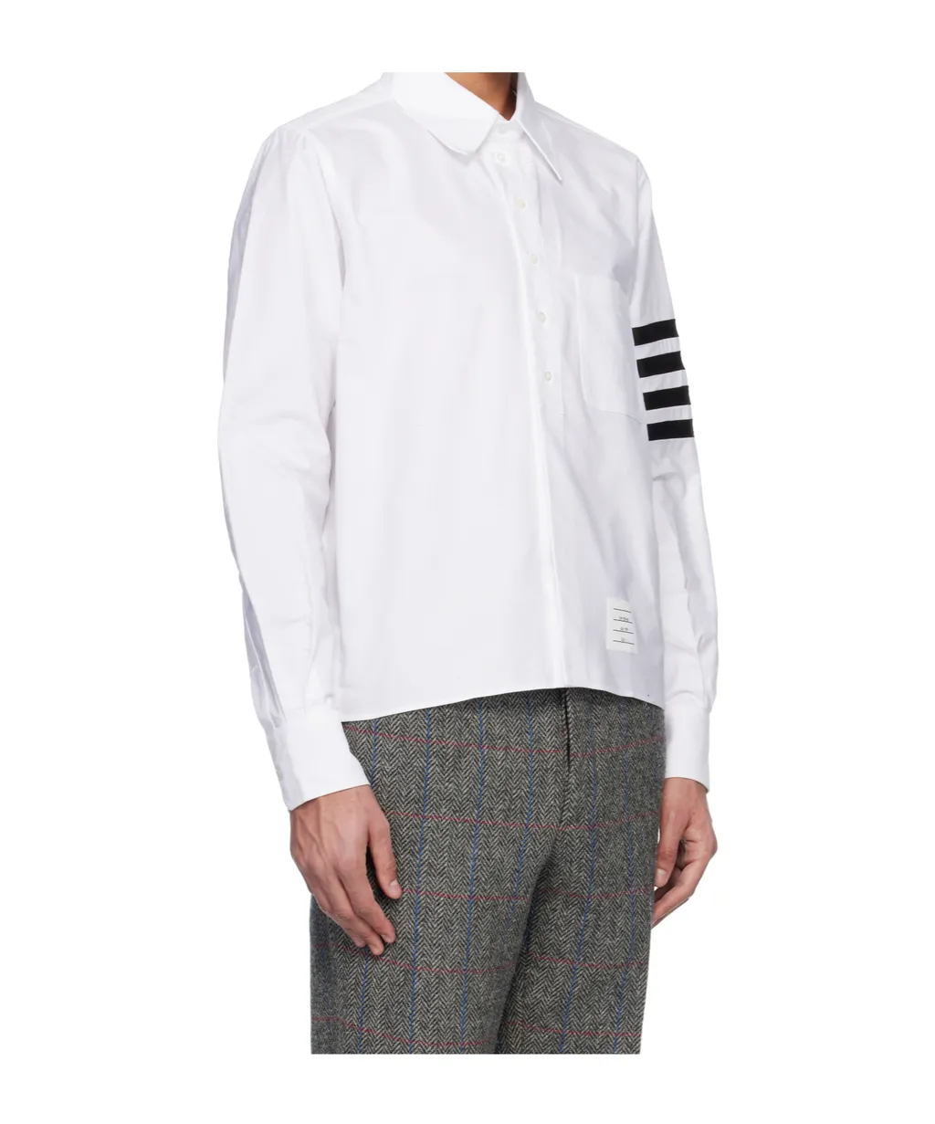 Thom Browne Logo Patch Shirt
