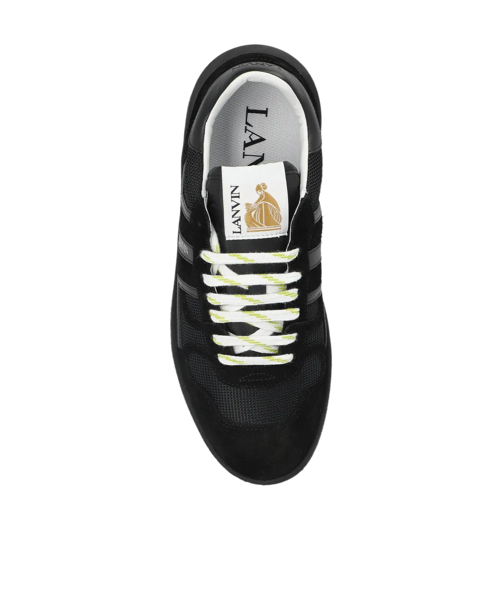 Lanvin Clay Lace-Up Sneakers