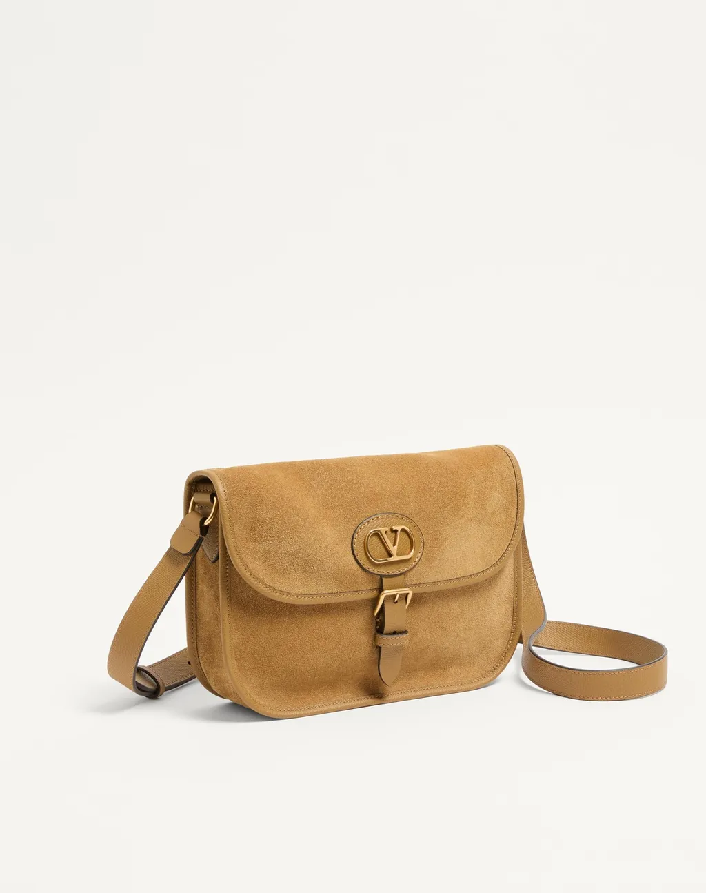 Valentino Antibes Foldover Top Shoulder Bag