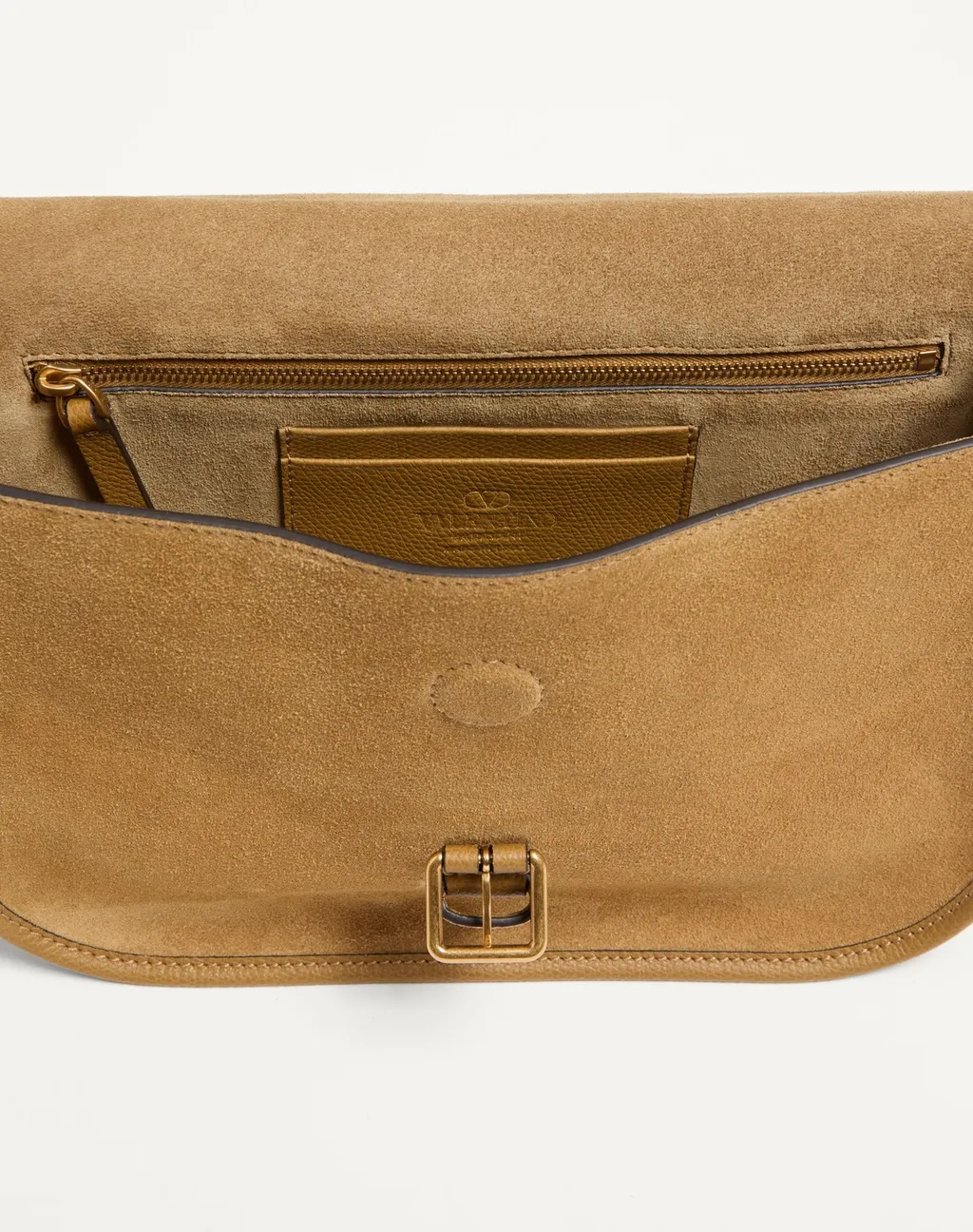 Valentino Antibes Foldover Top Shoulder Bag