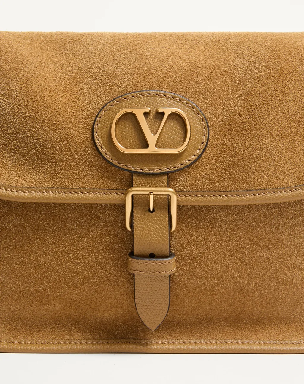 Valentino Antibes Foldover Top Shoulder Bag
