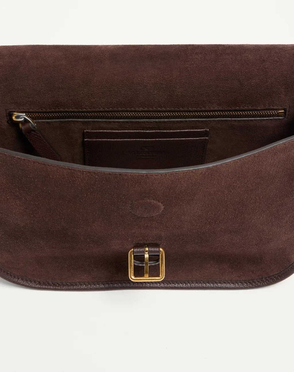 Valentino Garavani Antibes Suede Shoulder Bag