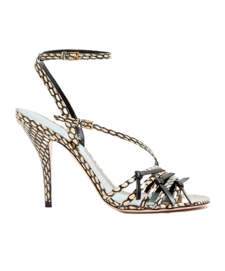 Stiletto High-Heeled Sandals