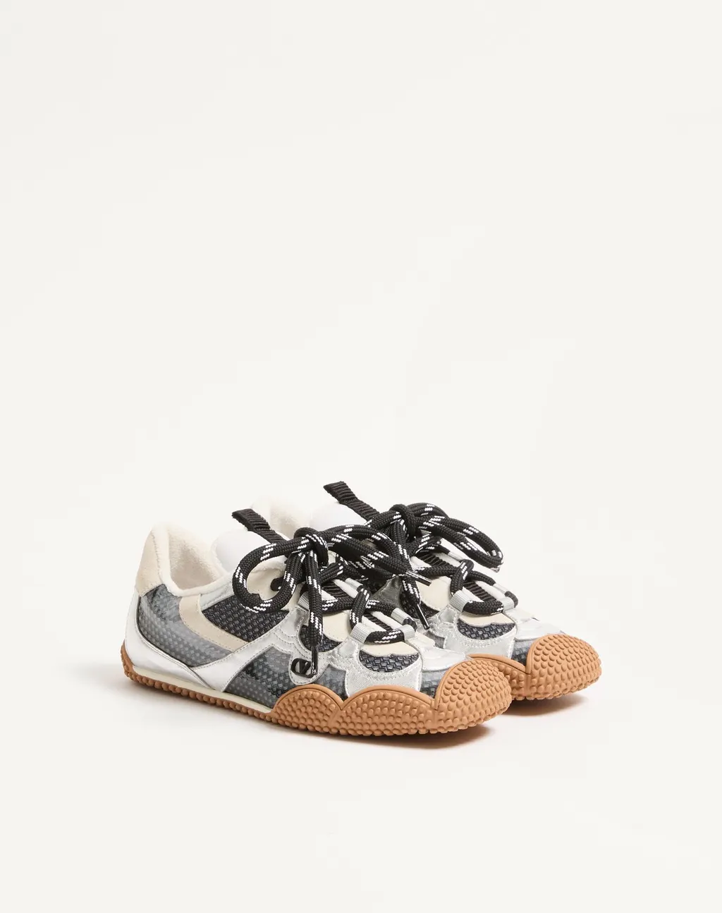 Valentino Amphibia Vlogo Signature Lace-Up Sneakers