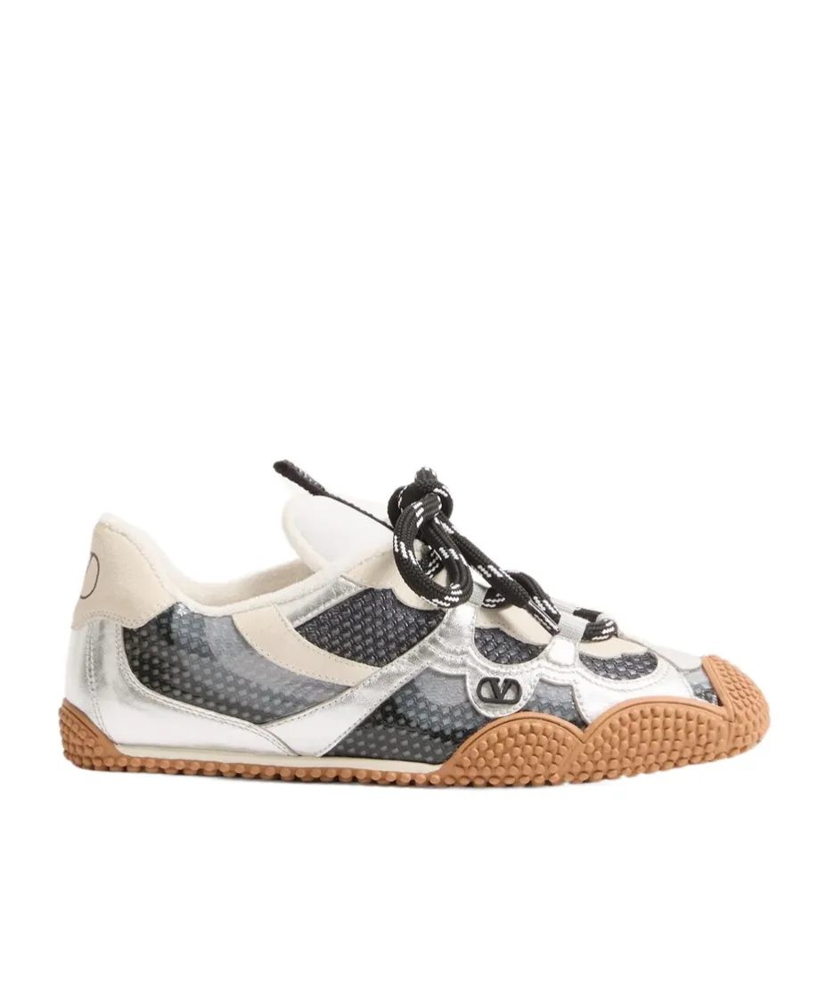 Valentino Amphibia Vlogo Signature Lace-Up Sneakers