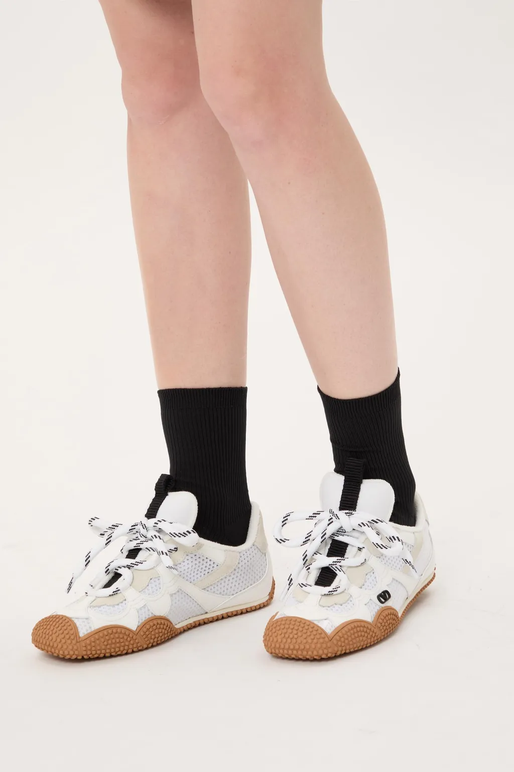 Valentino	Amphibia Vlogo Signature Lace-Up Sneakers