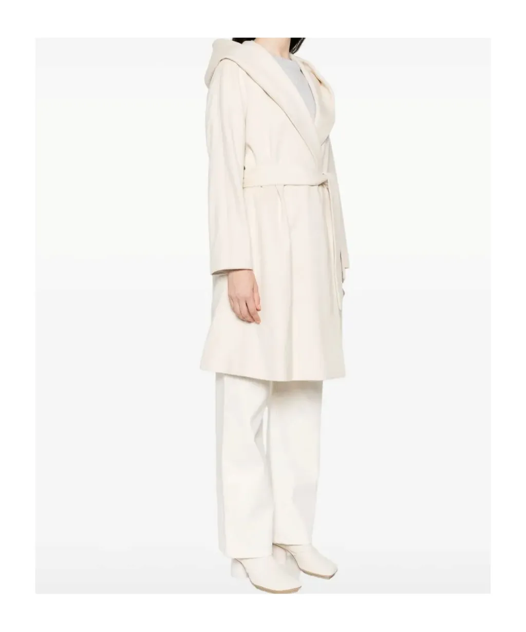 Hooded Belted Coat