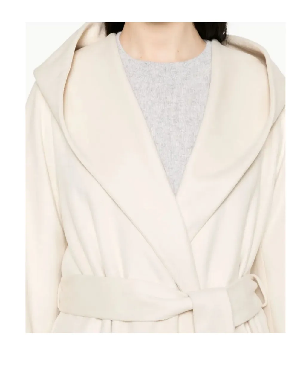 Hooded Belted Coat