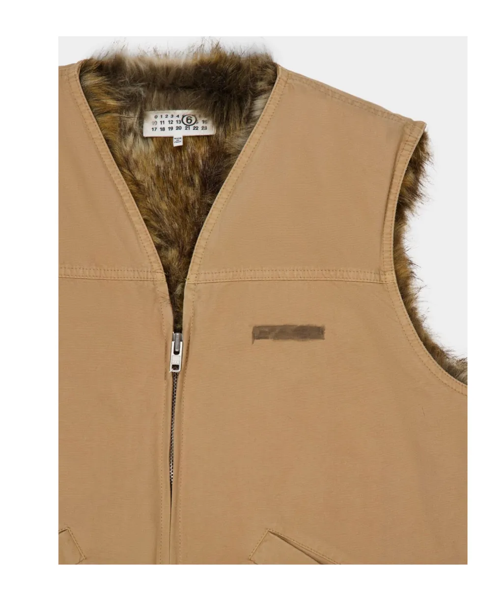 Mm6 Maison Margiela Sleeveless Jacket