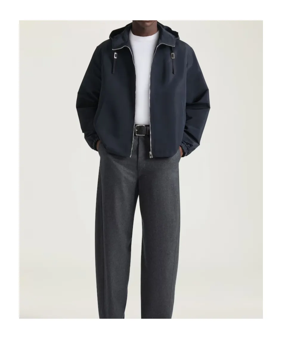 Givenchy Logo Embroidered Zip-Up Windbreaker