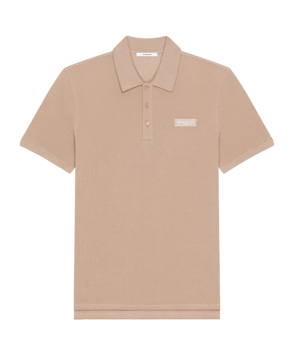 Givenchy Paris Logo Patch Short-Sleeved Polo Shirt
