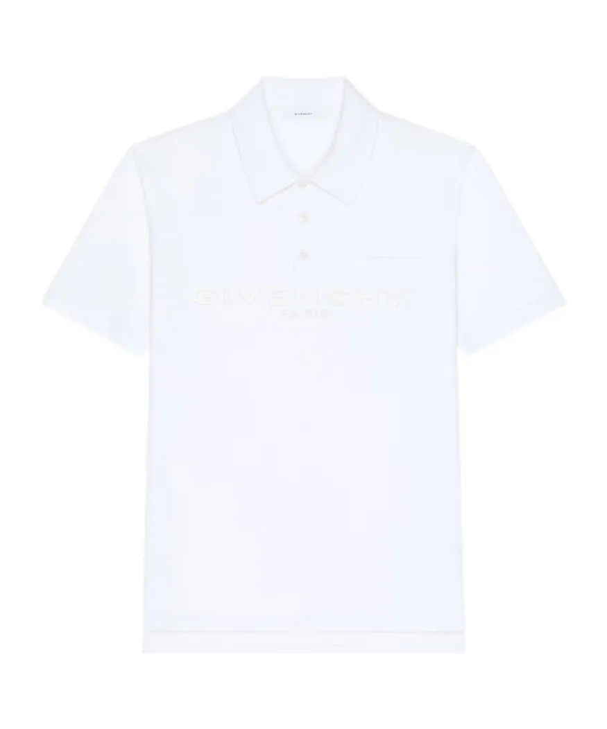 Givenchy Logo Detailed Short Sleeved Polo Shirt
