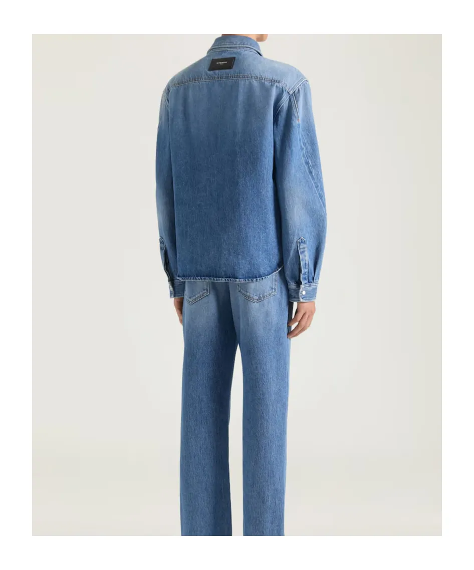Givenchy Couture Seam Denim Shirt