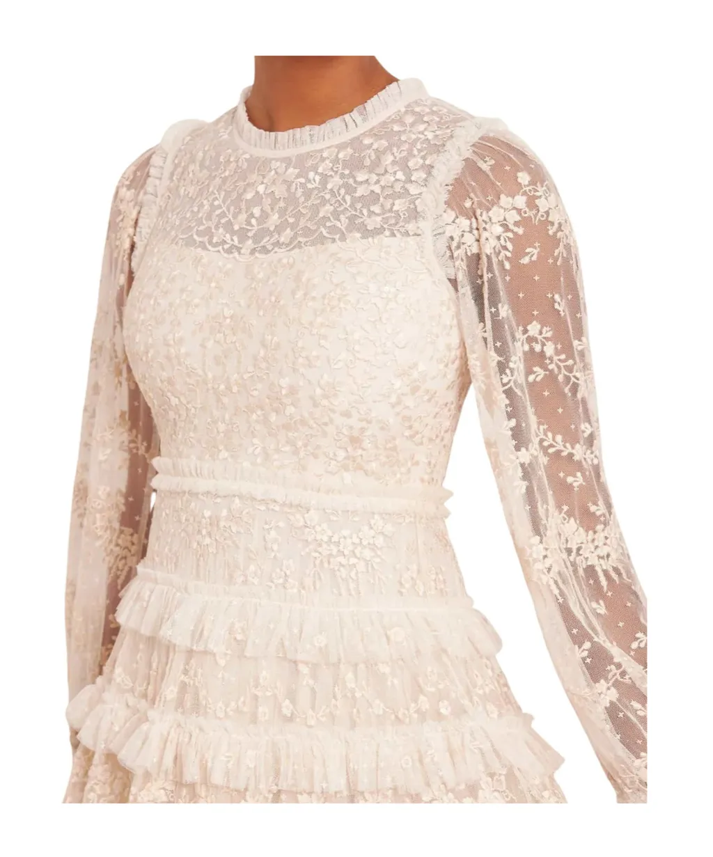 Floral Embroidered Dress