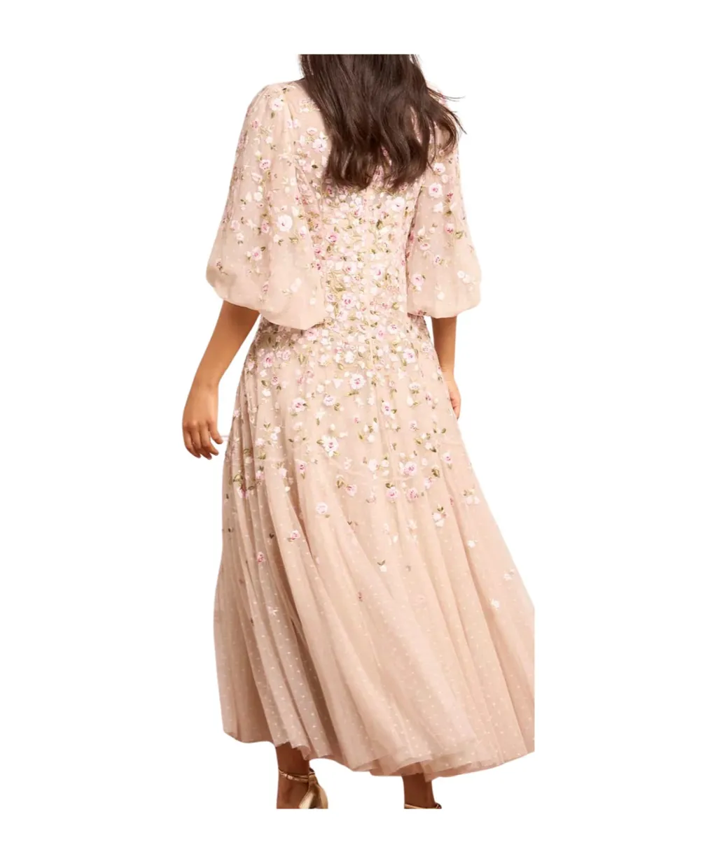 Floral Tulle Dress