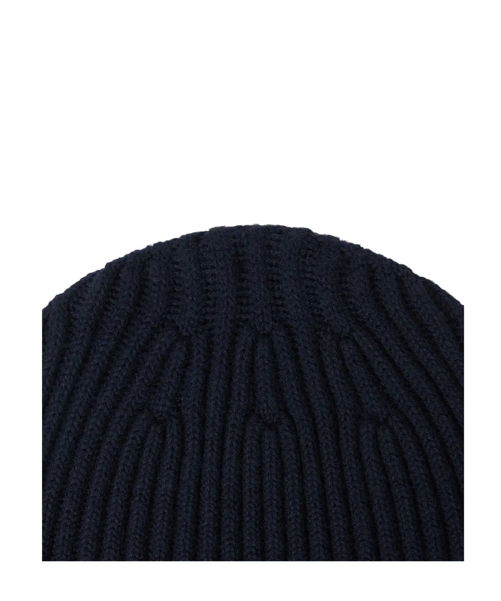 Beanie With Compass Logo Patch