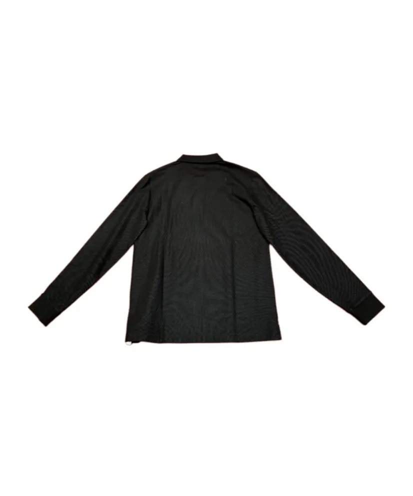 Long-Sleeved Polo Shirt