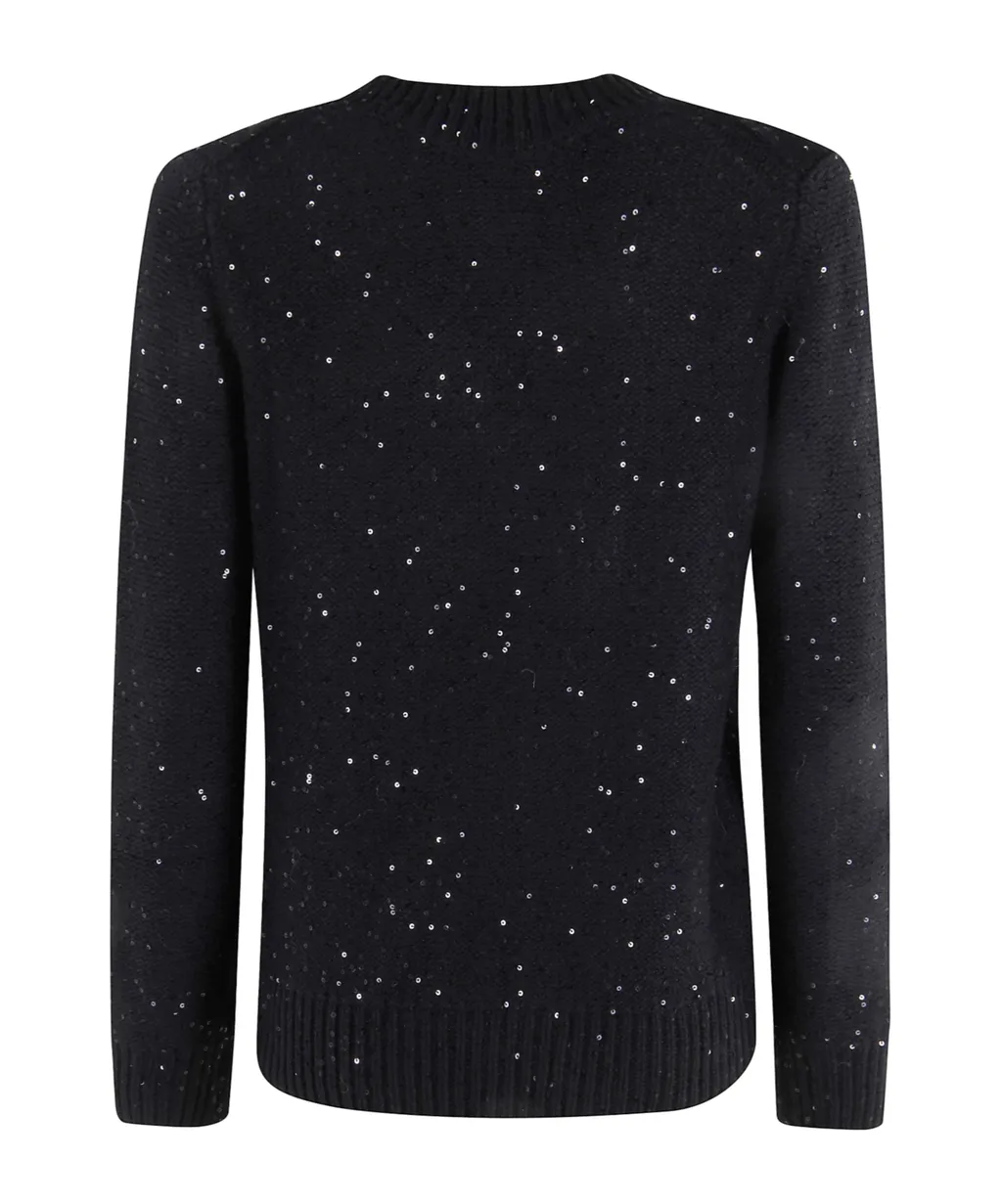 Mc2 Saint Barth Elara Paillettes Cardigan