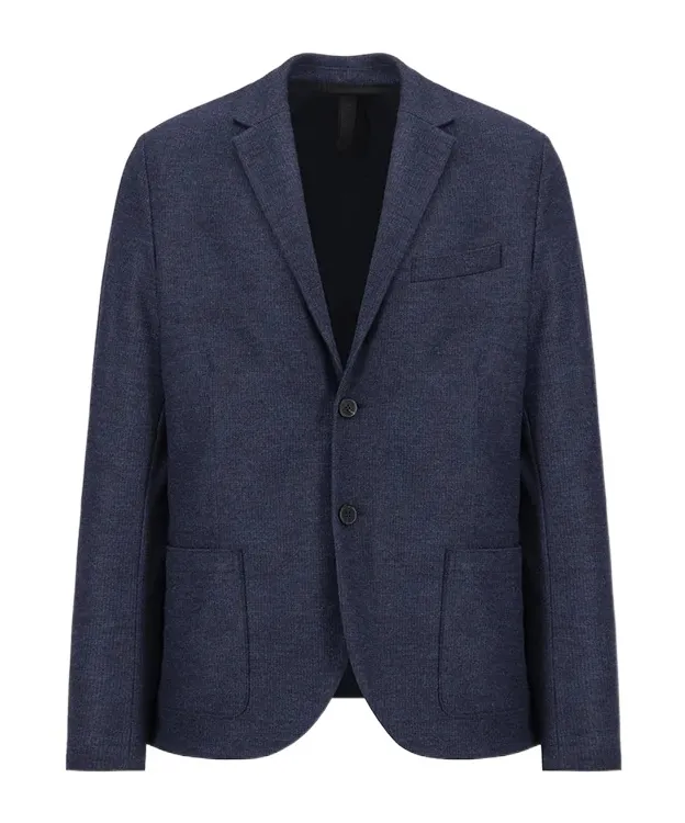 Single-Breasted Wool Blazer