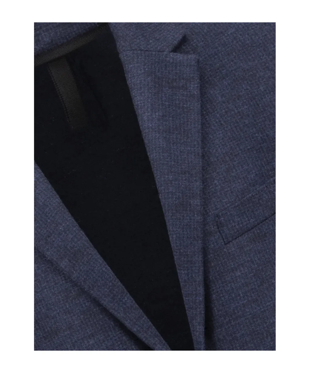 Single-Breasted Wool Blazer