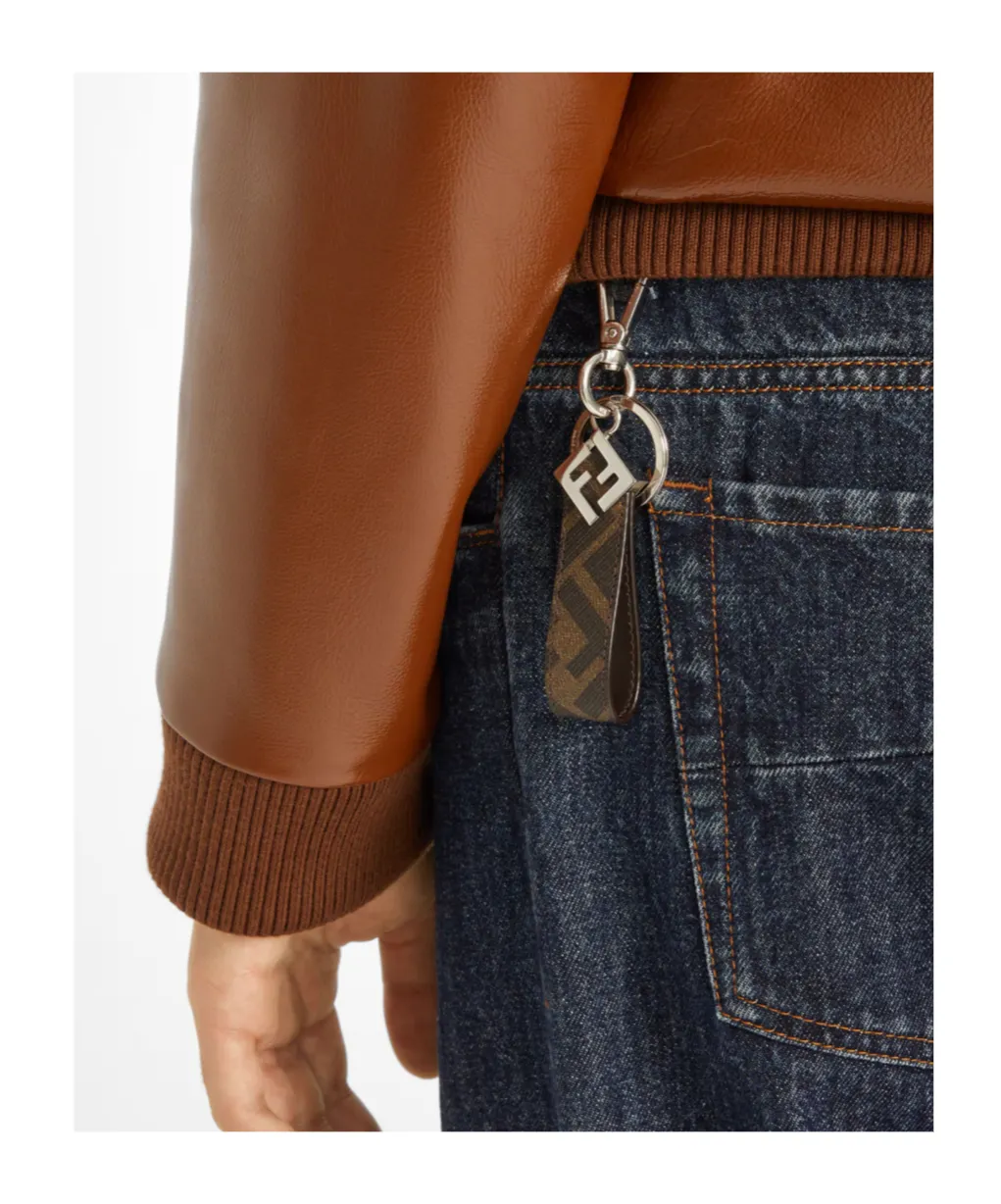 Fendi Ff Squared Key Ring