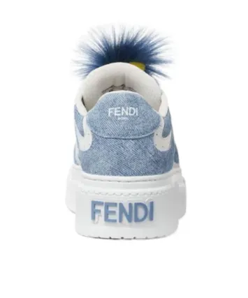 Fendi Match Platform Low-Top Sneakers