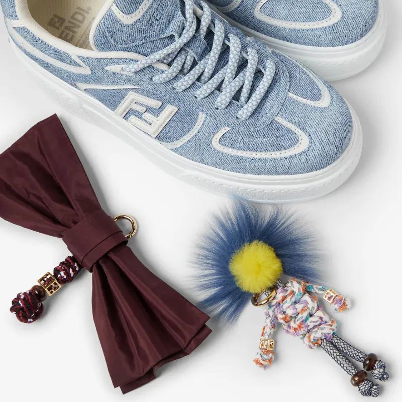 Fendi Match Platform Low-Top Sneakers