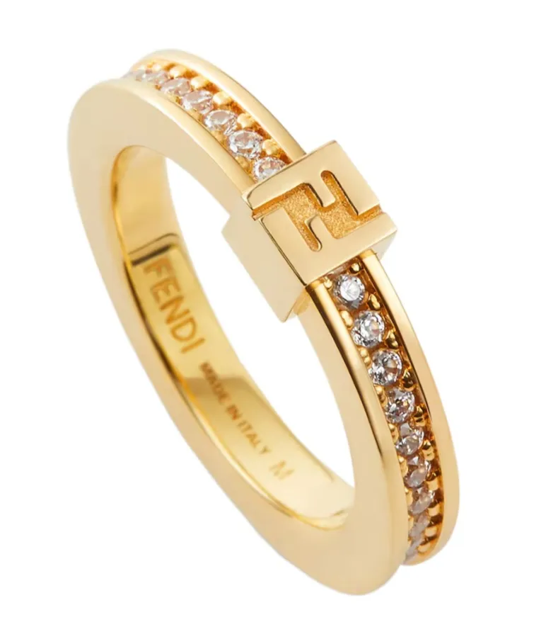 Fendi Forever Fendi Embellished Ring