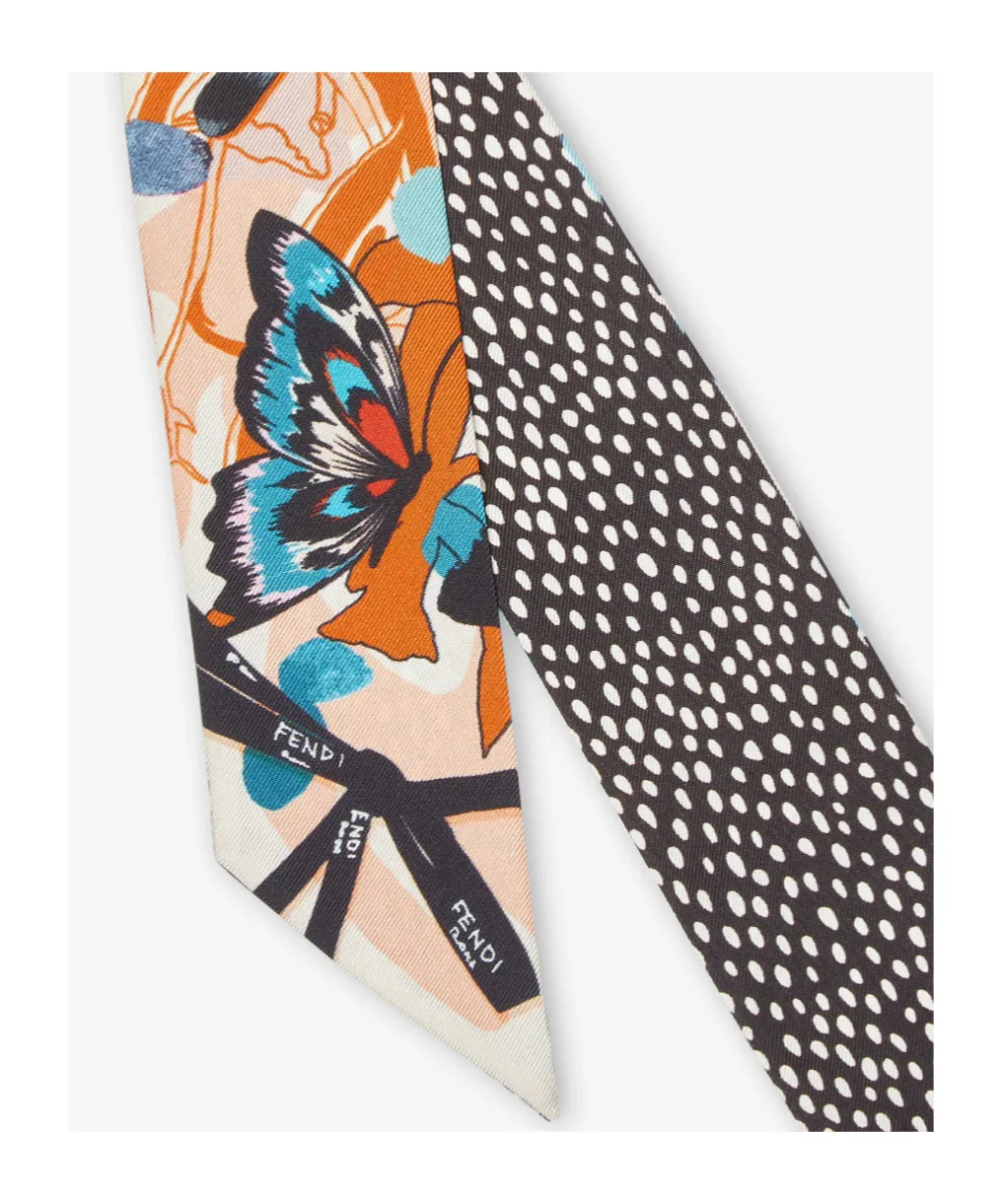 Double-Sided Silk Scarf