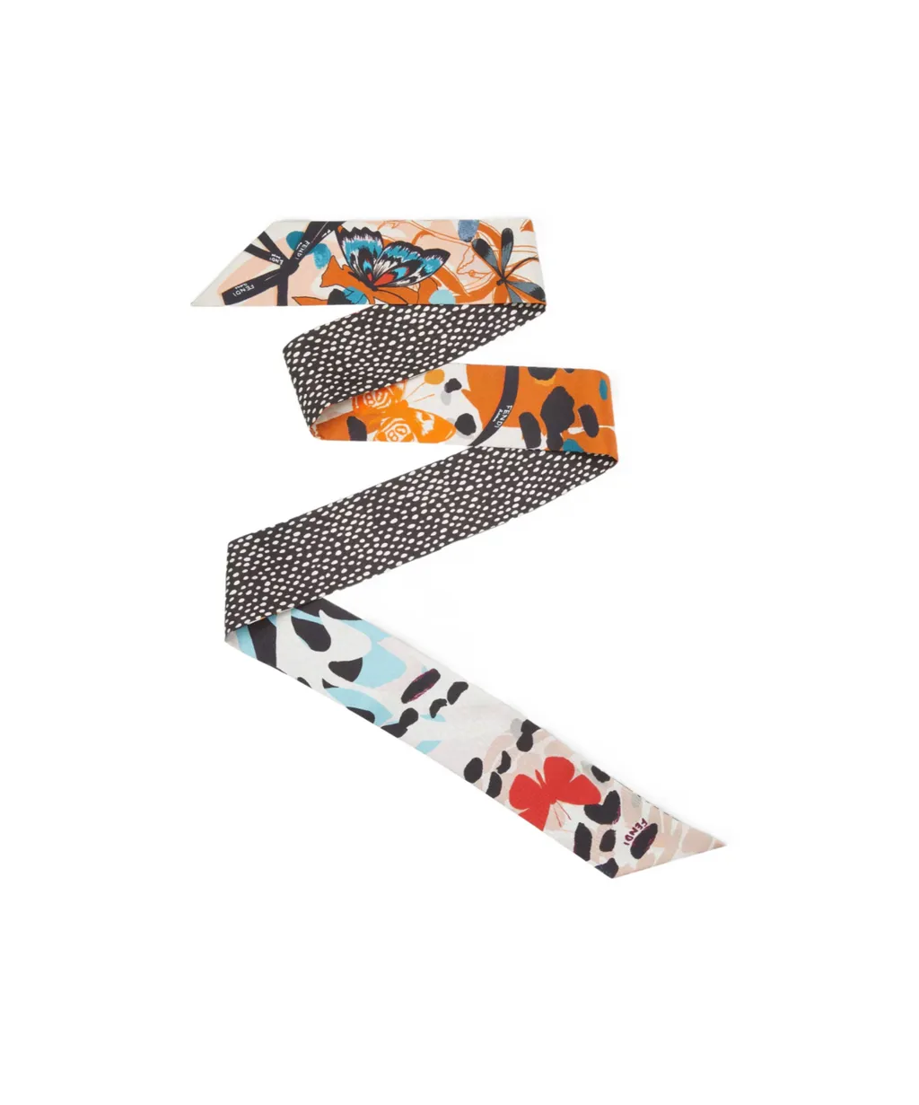 Double-Sided Silk Scarf