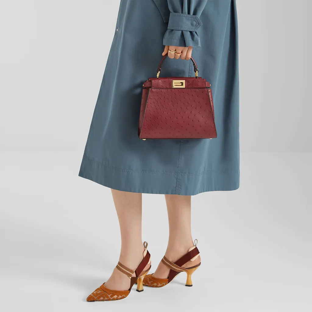 Fendi Colibrì Ff High-Heel Slingback Pumps