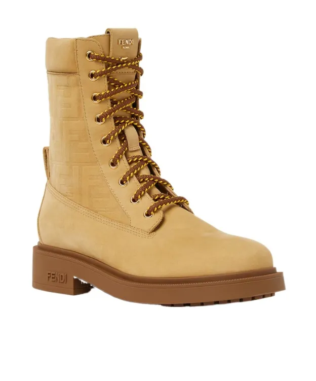 Fendi Filo Combat Boots