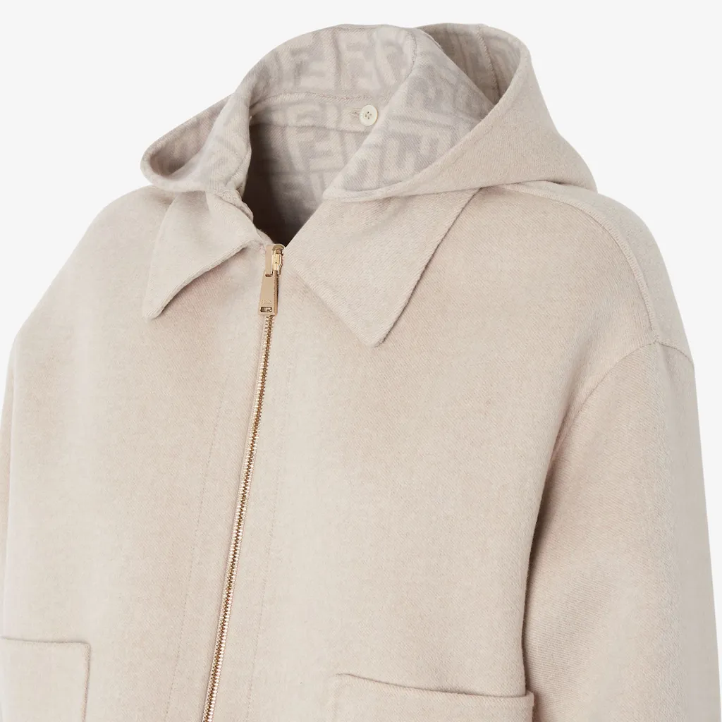 Fendi Hooded Reversible Jacket