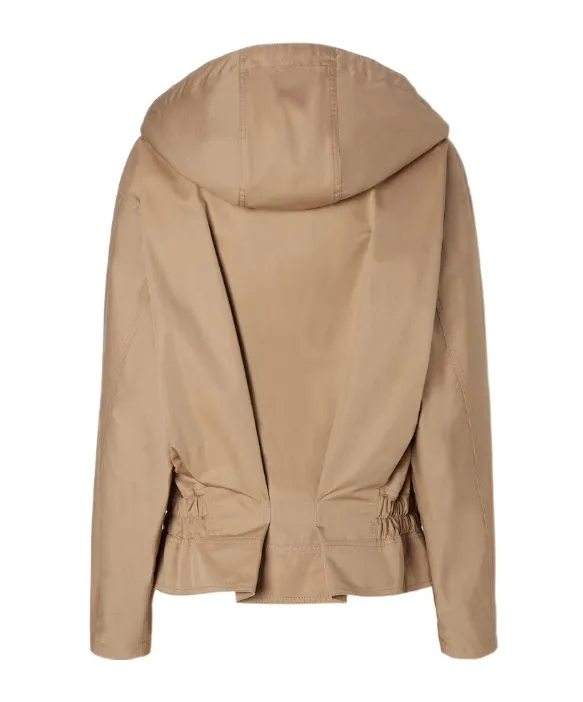 Fendi Hooded Double-Zipped Jacket