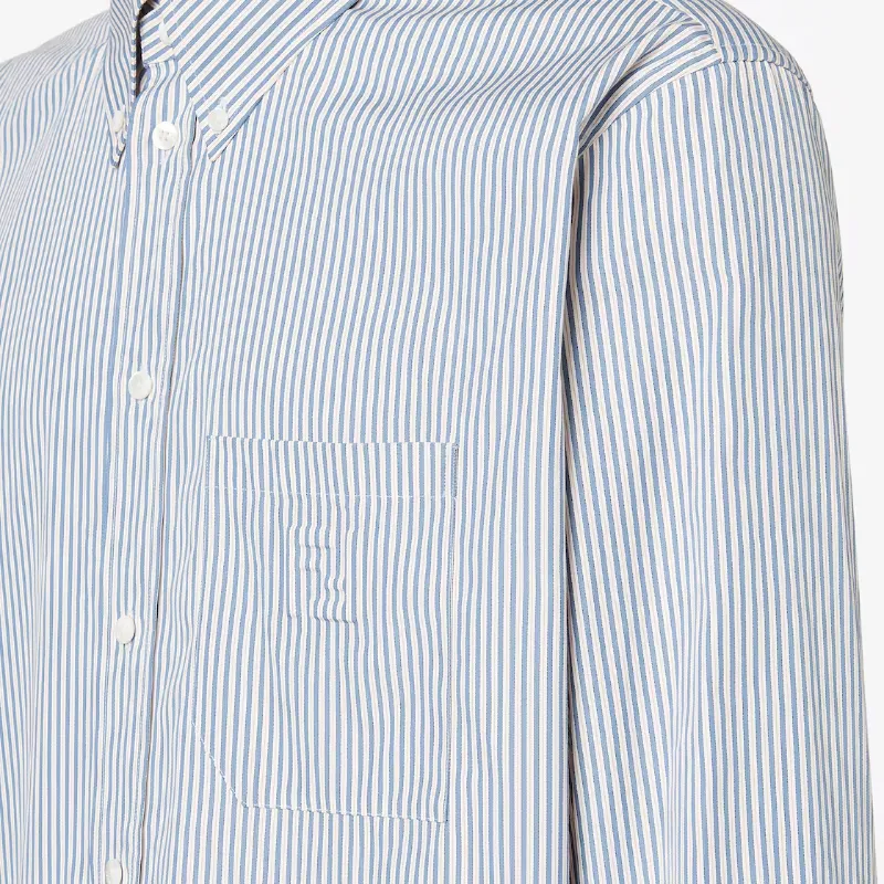 Fendi Striped Buttoned Long-Sleeved Shirt