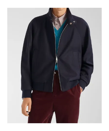 Fendi Zip-Up Bomber Jacket
