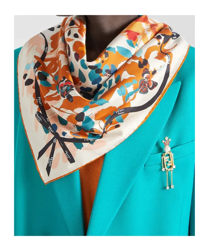 Fendi Butterfly Foulard